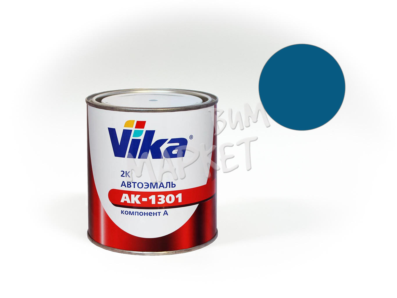 400 босфор акриловая автоэмаль АК-1301 VIKA (0,85кг)